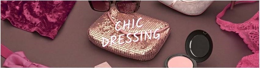 front page du site chic dressing